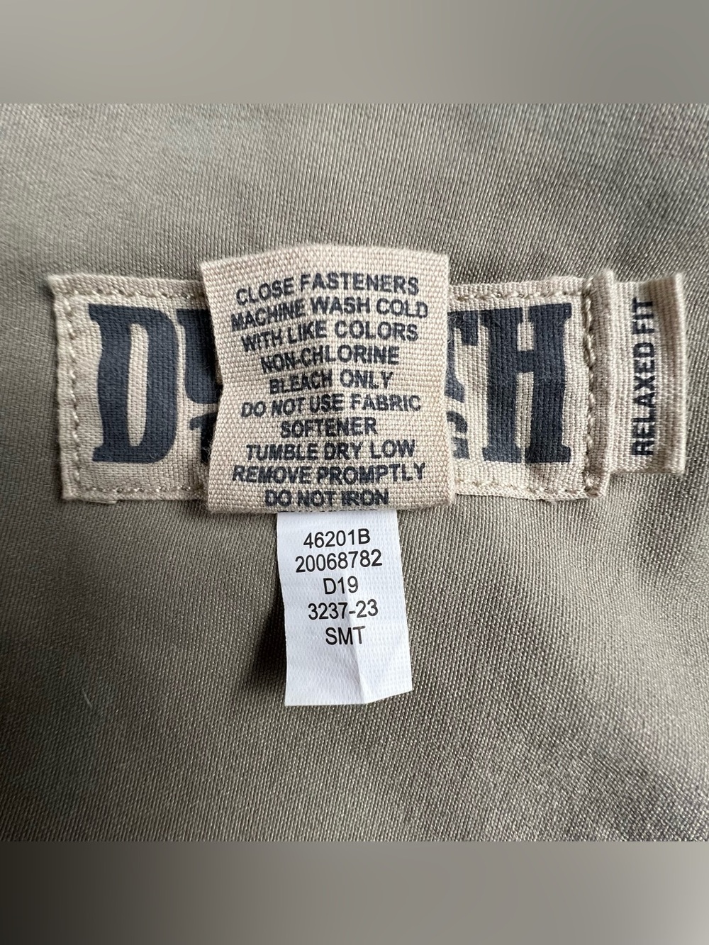 Duluth Trading Flex Dry On The Fly Cargo Pants Mens 38x30 Beige Relaxed Outdoor - Picture 11 of 11